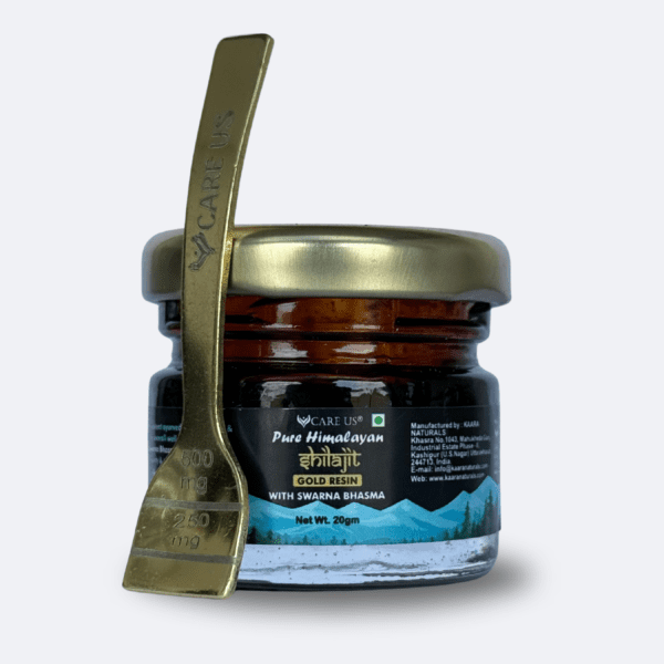 Care US® Pure Himalayan Shilajit Resin - Gold Resin with Swarna Bhasma