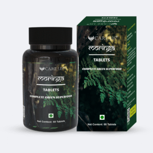 “Care Us Moringa Tablets – Natural multivitamin Ayurvedic supplement for daily health”
