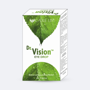 “Care Us Dr. Vision Eye Drop – Ayurvedic solution for dry and tired eyes”