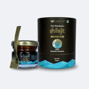 “Care Us Shilajit Gold Resin – Ayurvedic energy and stamina booster”